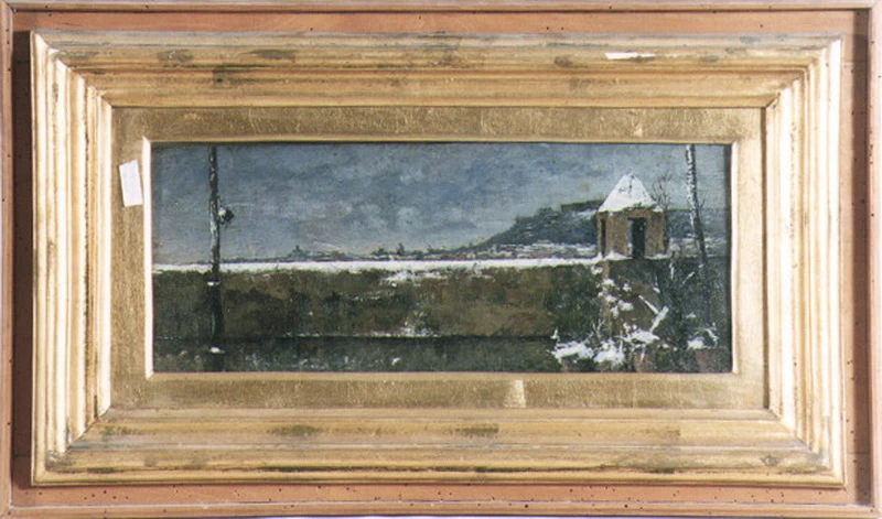 Terrazza con la neve a Capodimonte - Capodimonte